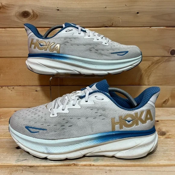 Hoka One One Men's Clifton 9 Running Sneaker Shoes Mens 11D F27224D - Picture 2 of 9